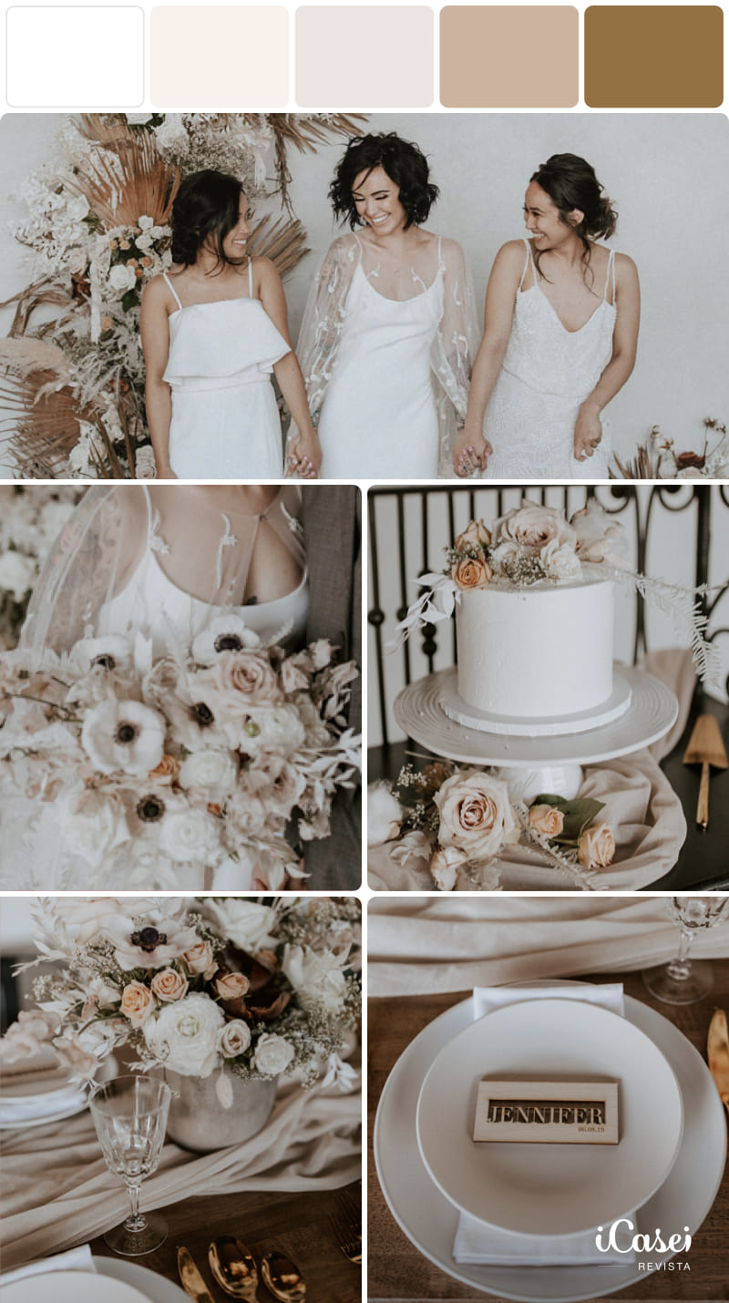 Paleta de cores para casamento no inverno - inspiração 9, Foto: Acervo iCasei
