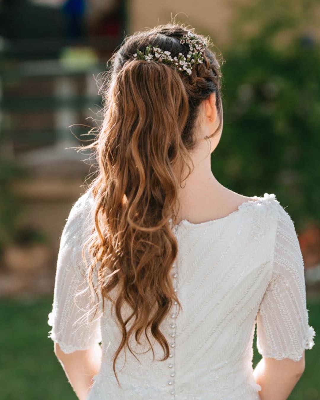 penteado para noiva rabo de cavalo low ponytail com ondas