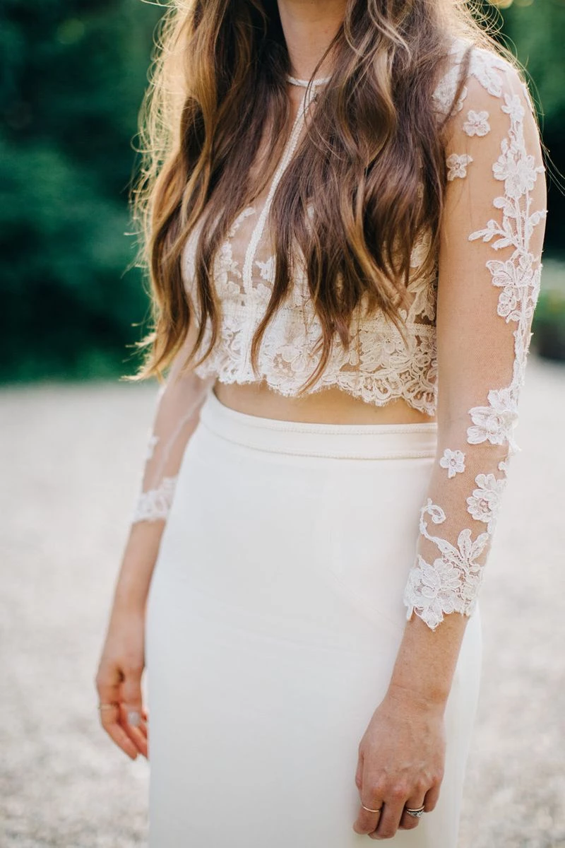 top-cropped-rendado-para-noiva