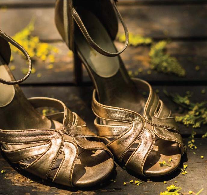 sapato de noiva nude confortável com salto médio