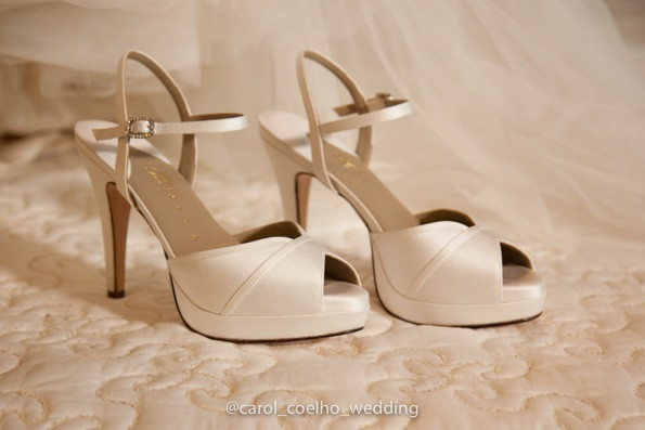 sapato de noiva sob medida