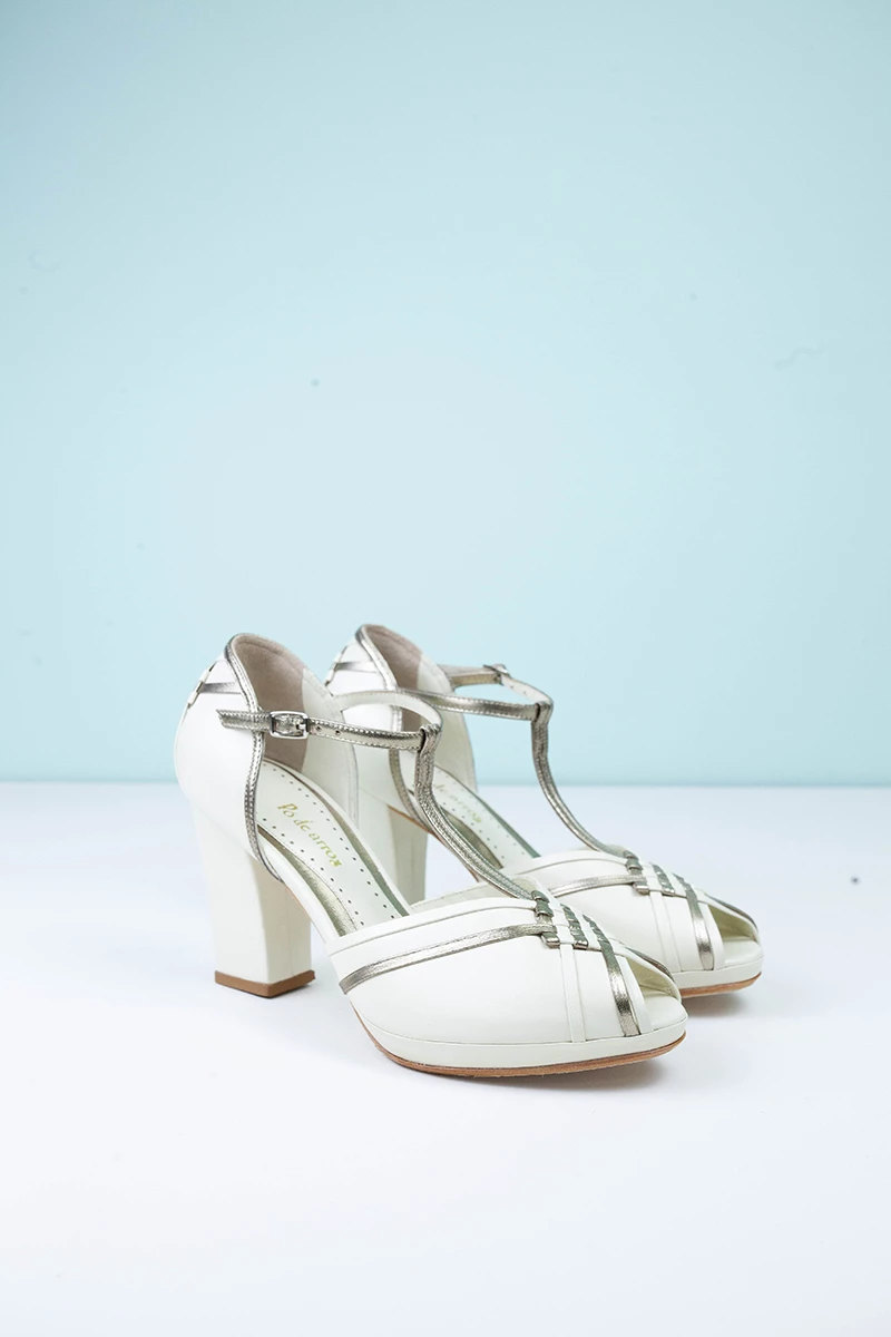 sapato para casamento no campo