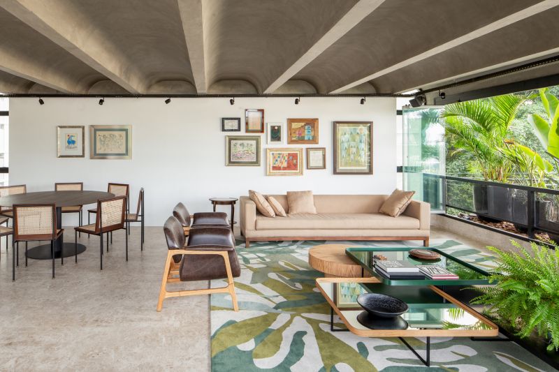 tapetes para sala de estar 