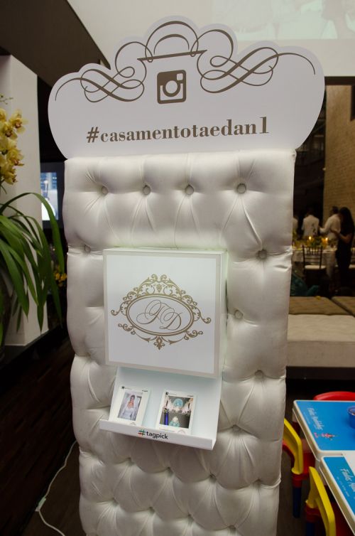 cabine de fotos casamento