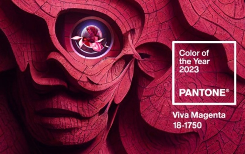 pantone viva magenta 2023