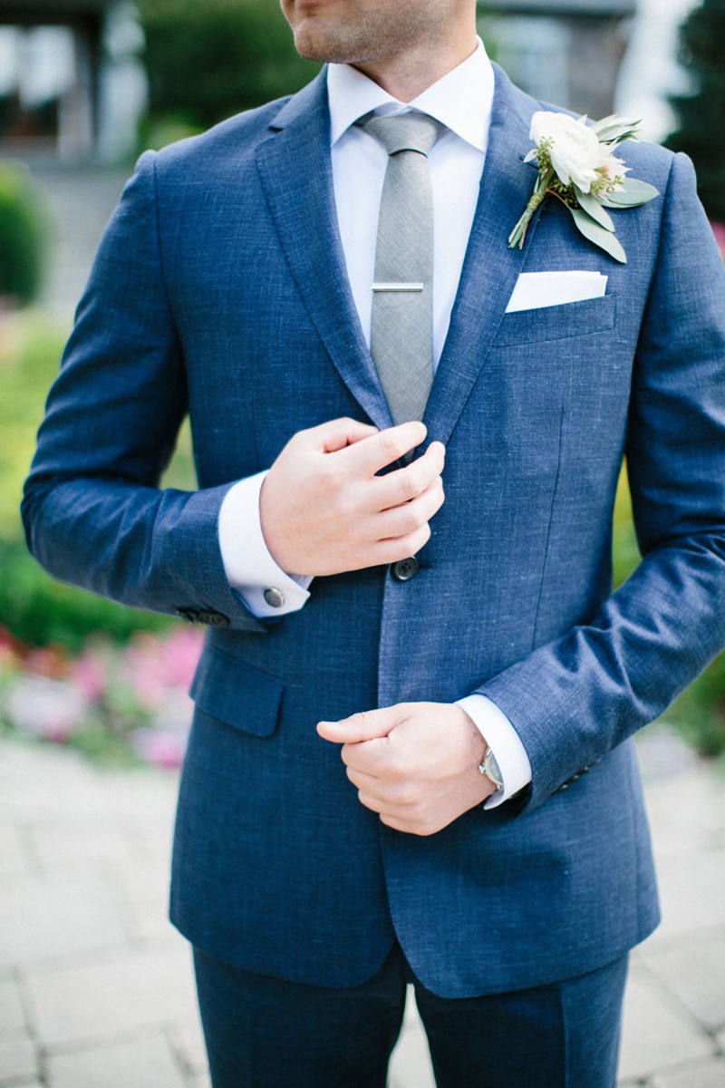 terno azul para casamento - inspiração de noivo