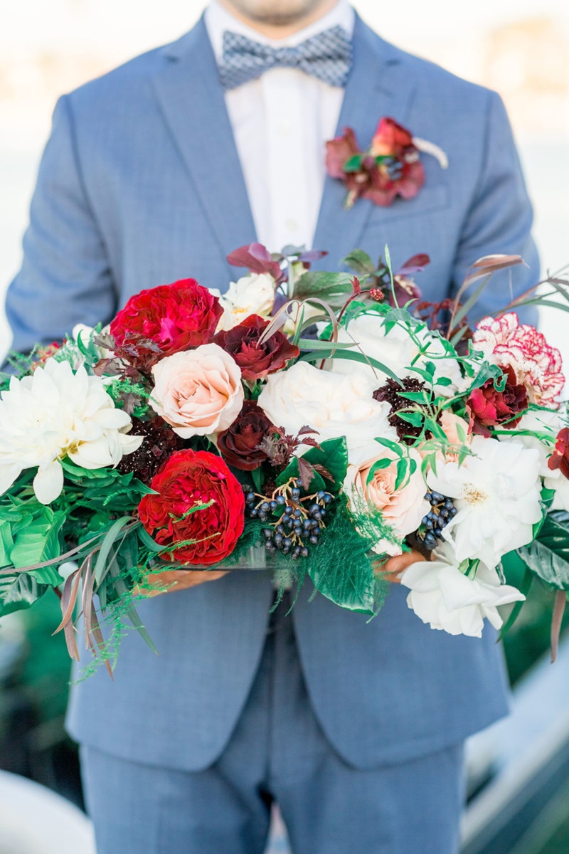 terno azul para casamento - terno azul marinho
