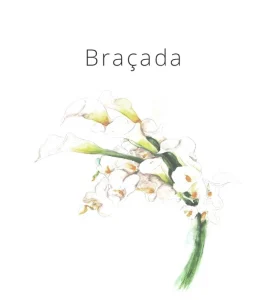 buquê de noiva tipo braçada