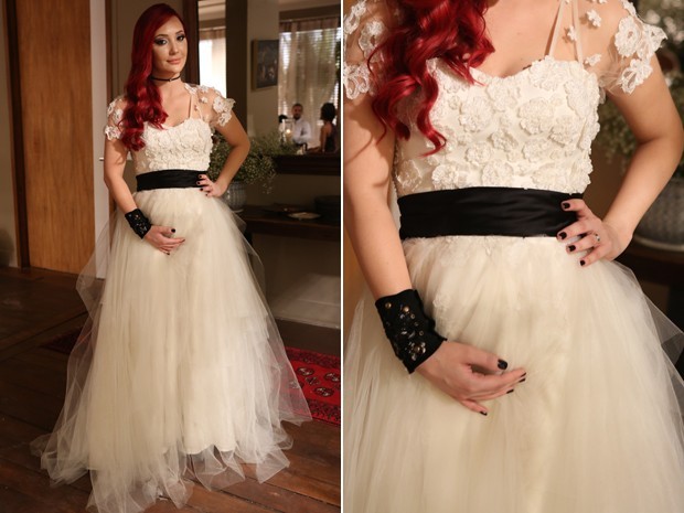 vestido de casamento Du- novela império vestido de casamento Du- novela império