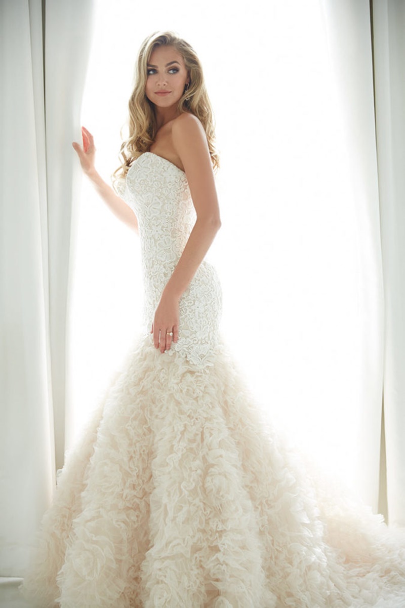 vestido de noiva sereia sofisticado