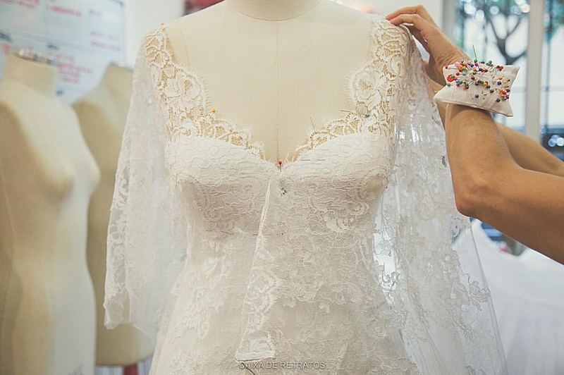vestido de noiva sob medida