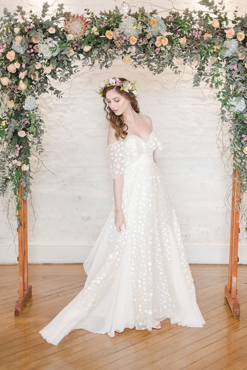 vestido de noiva vintage boho chic 