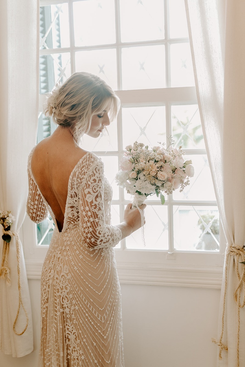 Vestido de noiva vintage boho chic