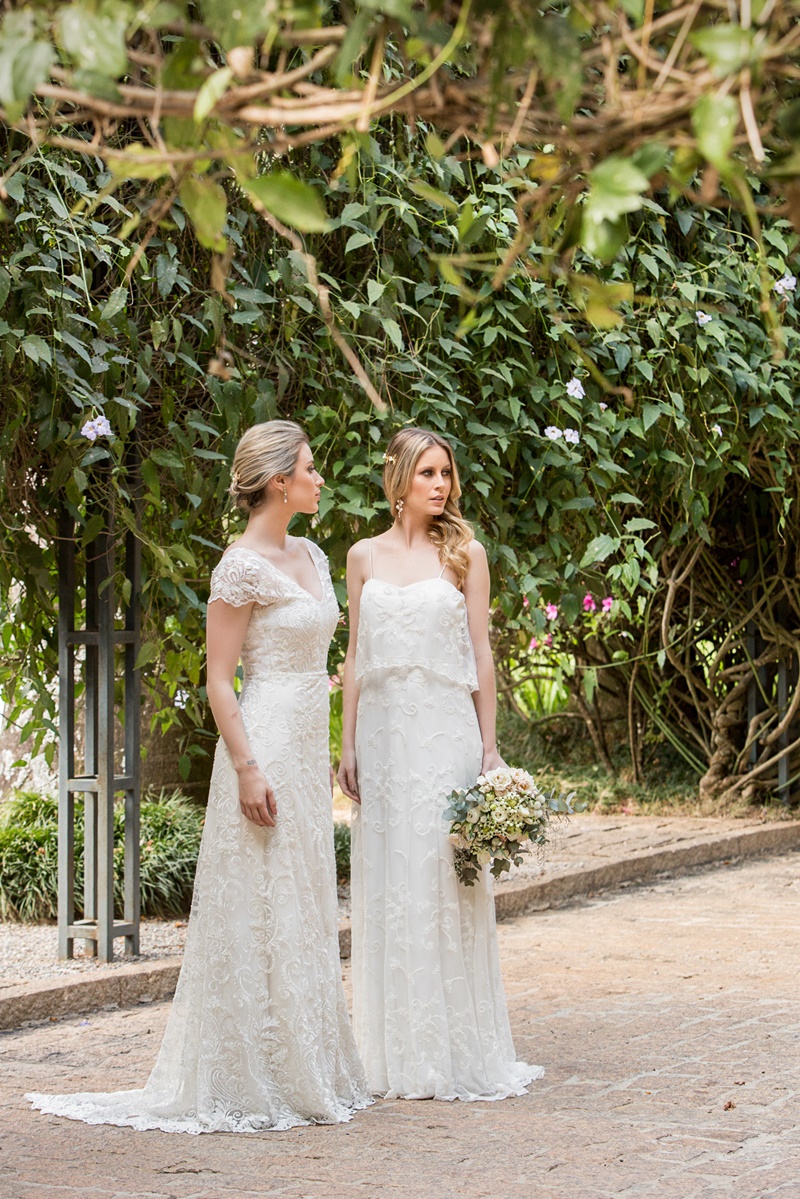 vestido de noiva vintage boho chic