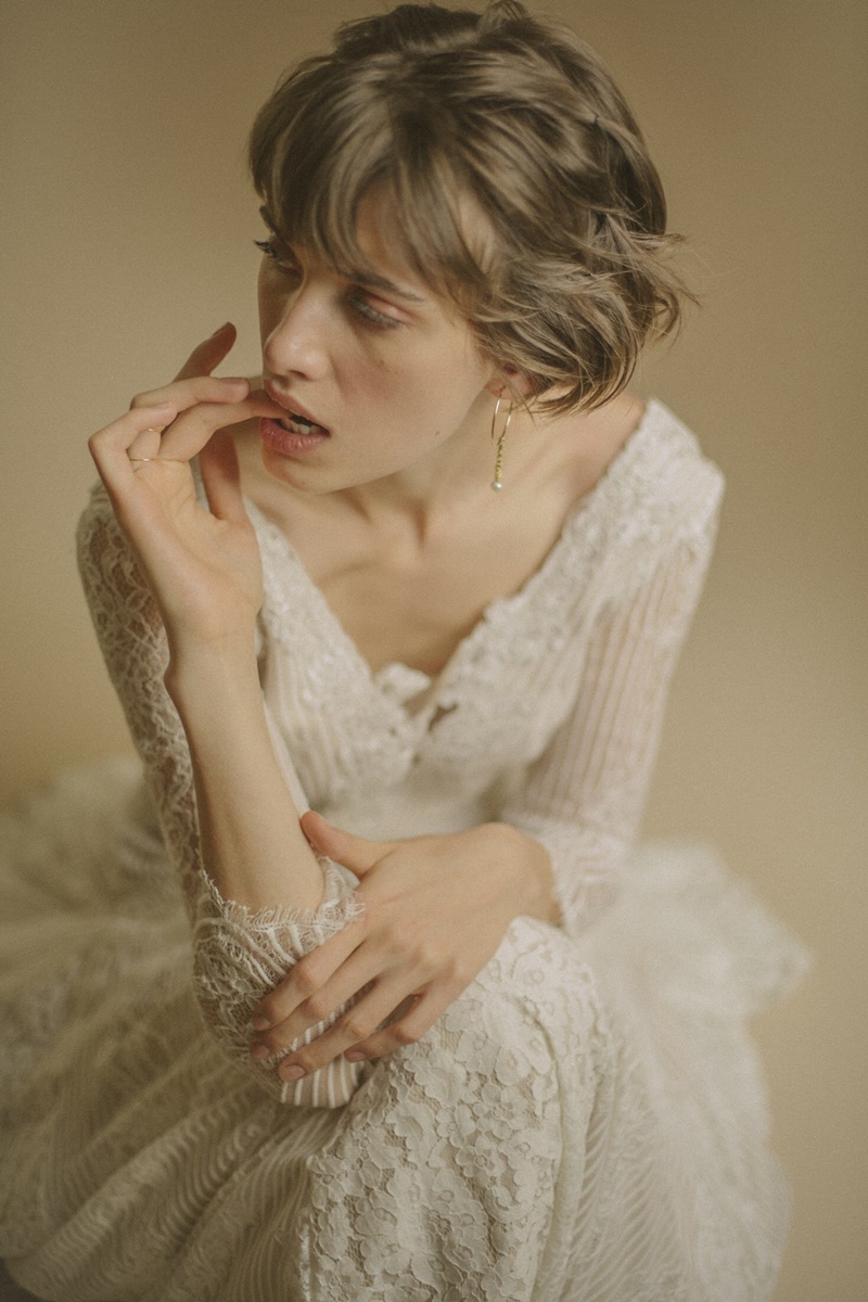 vestido de noiva para casamento no outono