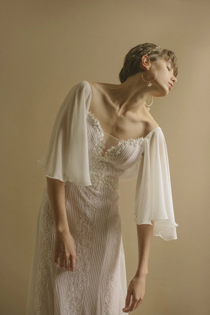 vestido de noiva para casamento no outono