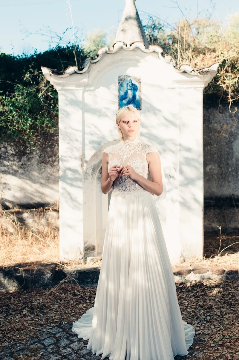 vestido de noiva decote halter