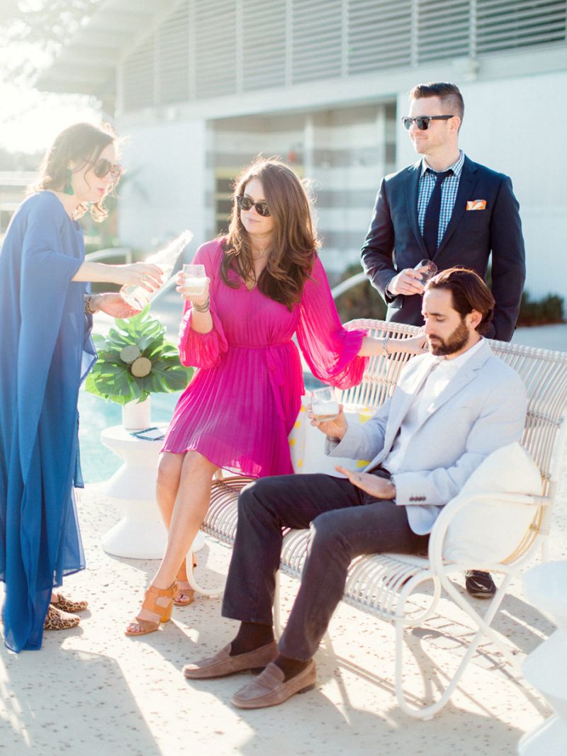 Vestido para casamento no campo para convidada