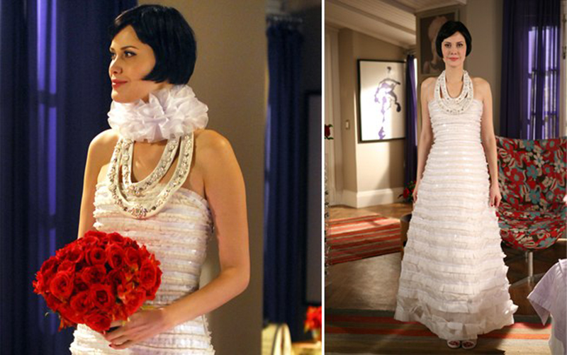 vestido de noiva das novelas Passione tomara que caia